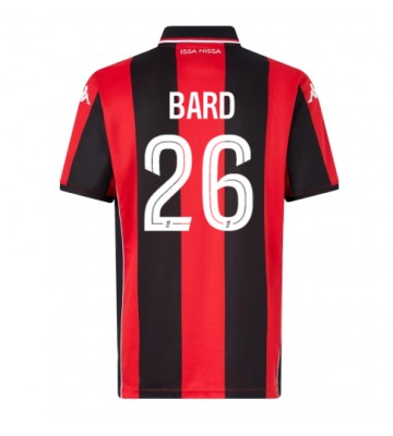 OGC Nice Melvin Bard  #26 Domácí Dres 2025-26 Krátkým Rukávem OGC Nice Melvin Bard  #26 Domácí Dres 2025-26 Krátkým Rukávem